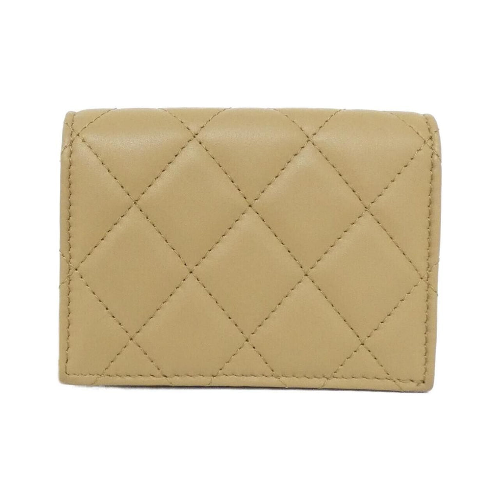Chanel Card Case Card Holders Beige — view 2