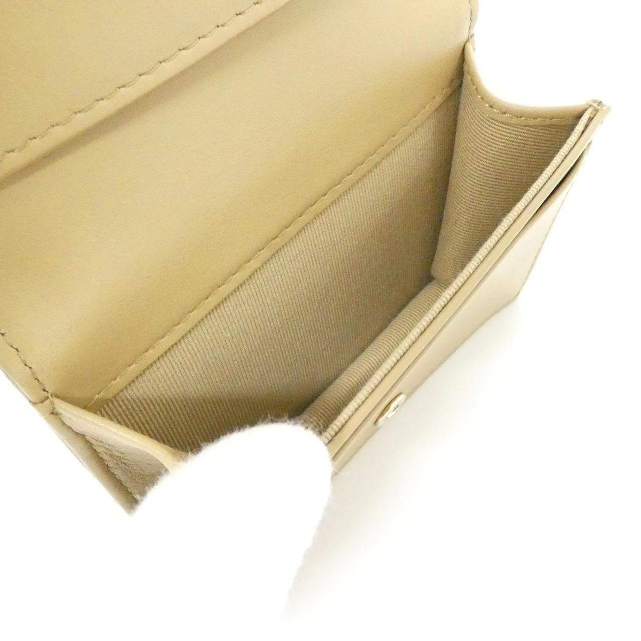 Chanel Card Case Card Holders Beige — view 7