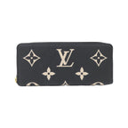 Louis Vuitton Bicolor Monogram Empreinte Portefeuille Clemence Wallet