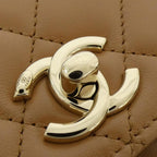 Chanel Chain Clutch Beige — view 7