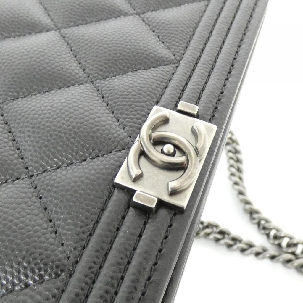 Chanel Boy Line Chain Wallet Shoulder — view 4