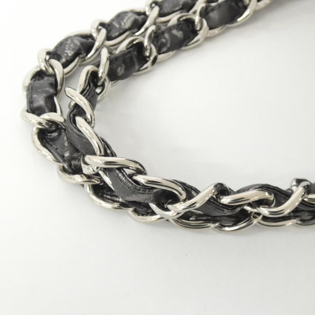Chanel Bag Handbag Silver — view 5