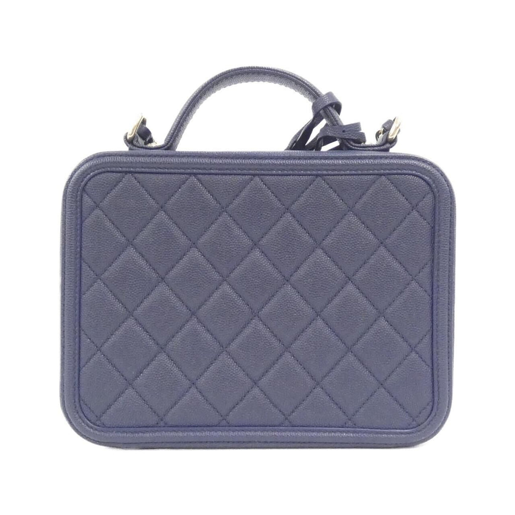 Chanel Shoulder Bag Navy — view 2