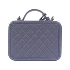 Chanel Shoulder Bag Navy — view 2