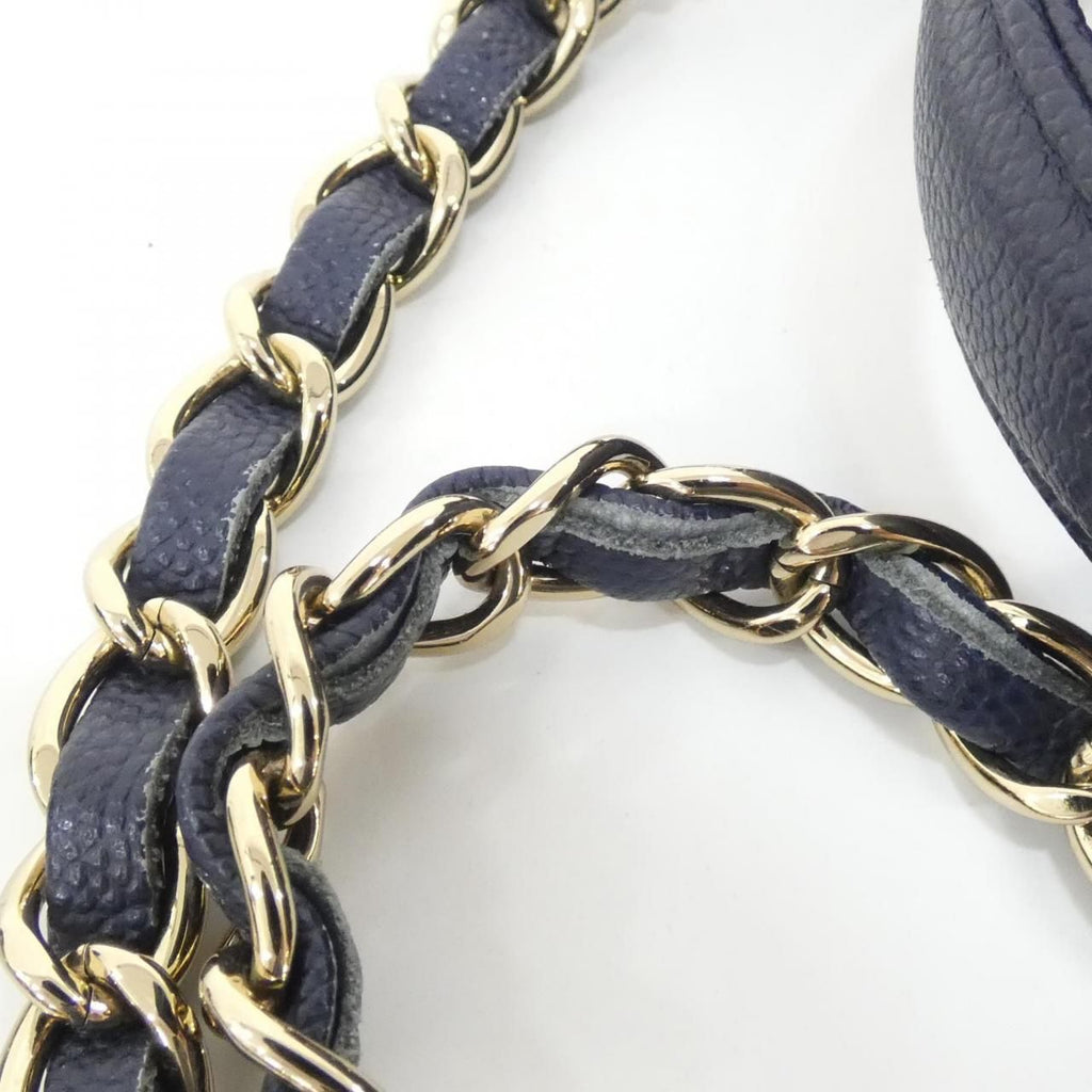 Chanel Shoulder Bag Navy — view 7