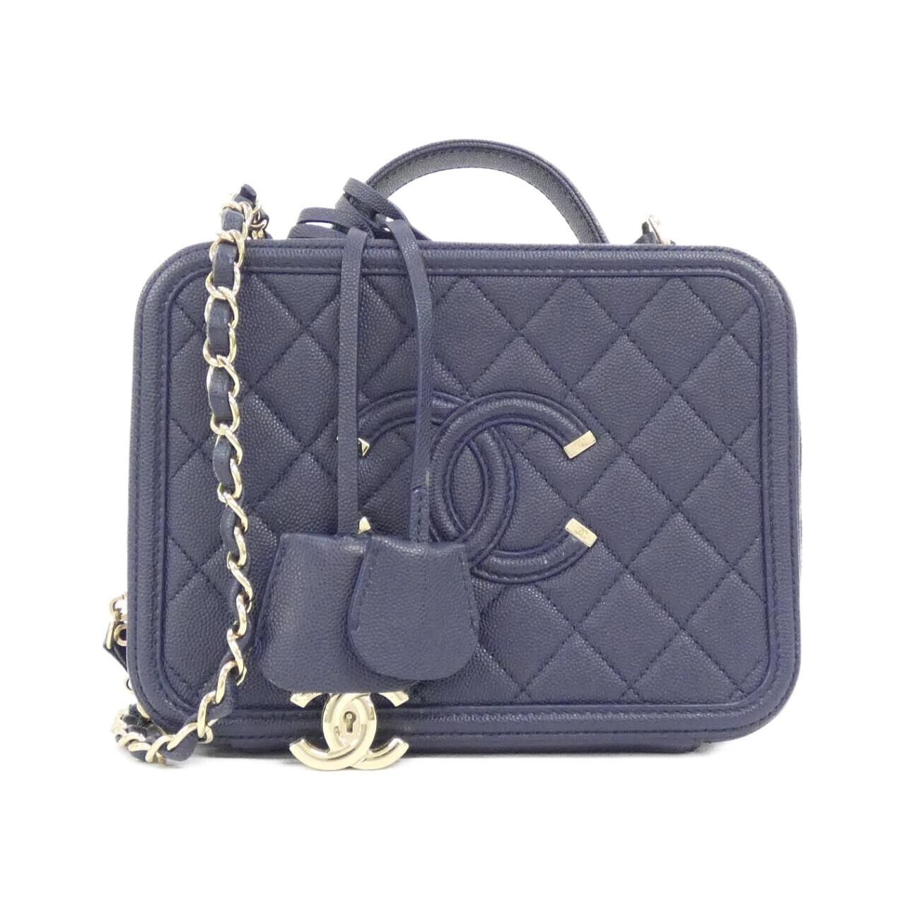 Chanel Shoulder Bag Navy