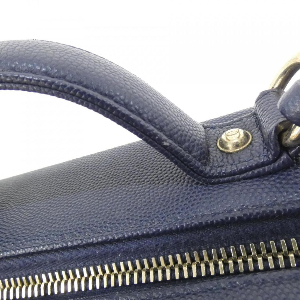 Chanel Shoulder Bag Navy — view 6