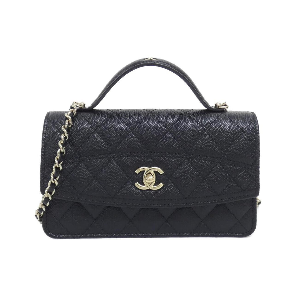 Chanel Chain Clutch Black