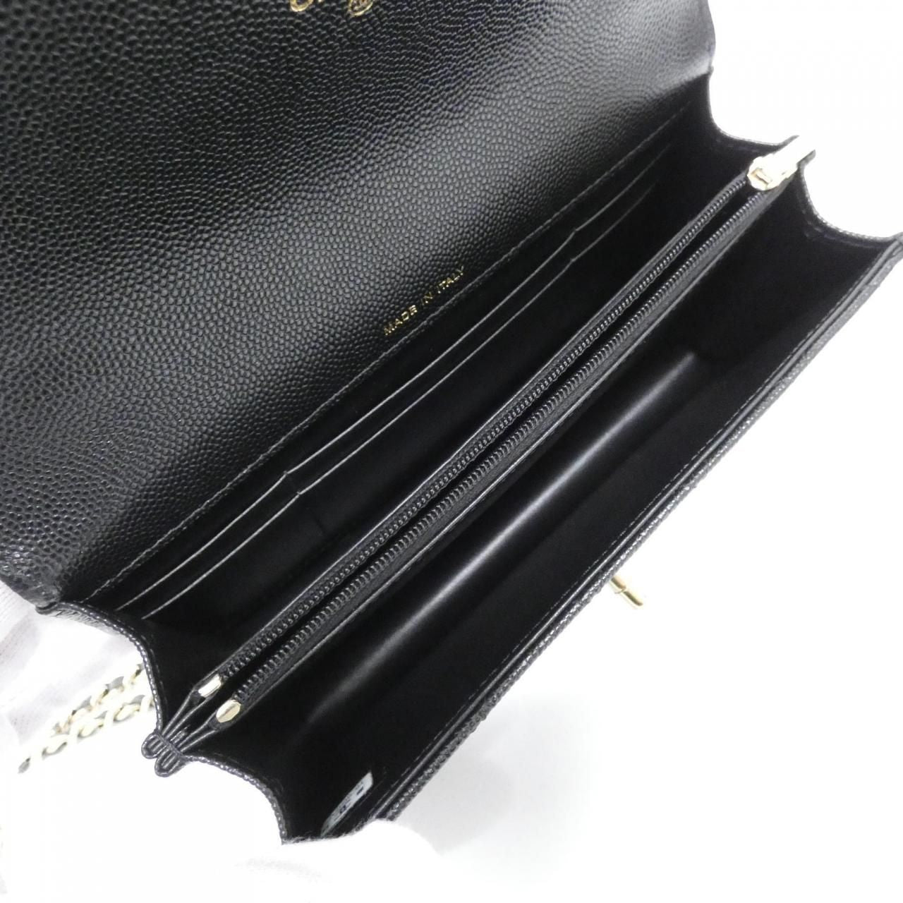 Chanel Chain Clutch Black — view 6