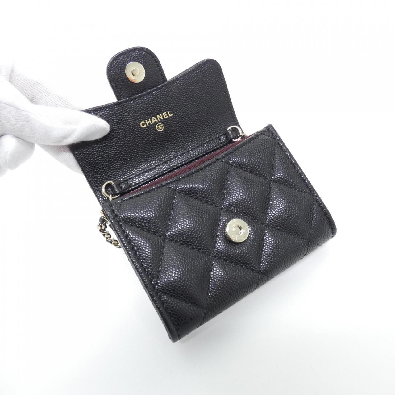 Chanel Timeless Classic Line Chain Clutch — view 6
