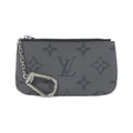 Louis Vuitton Monogram Eclipse Reverse Card Key Case Pochette Cles Coin &
