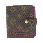 Louis Vuitton Monogram Perfo Compact Zip Wallet