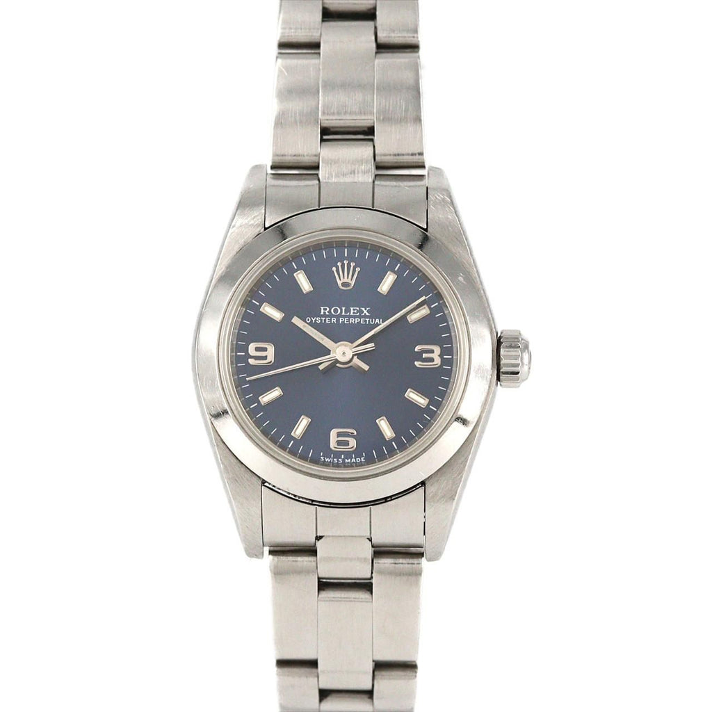 Rolex Oyster Perpetual SS Automatic Winding Number Watch