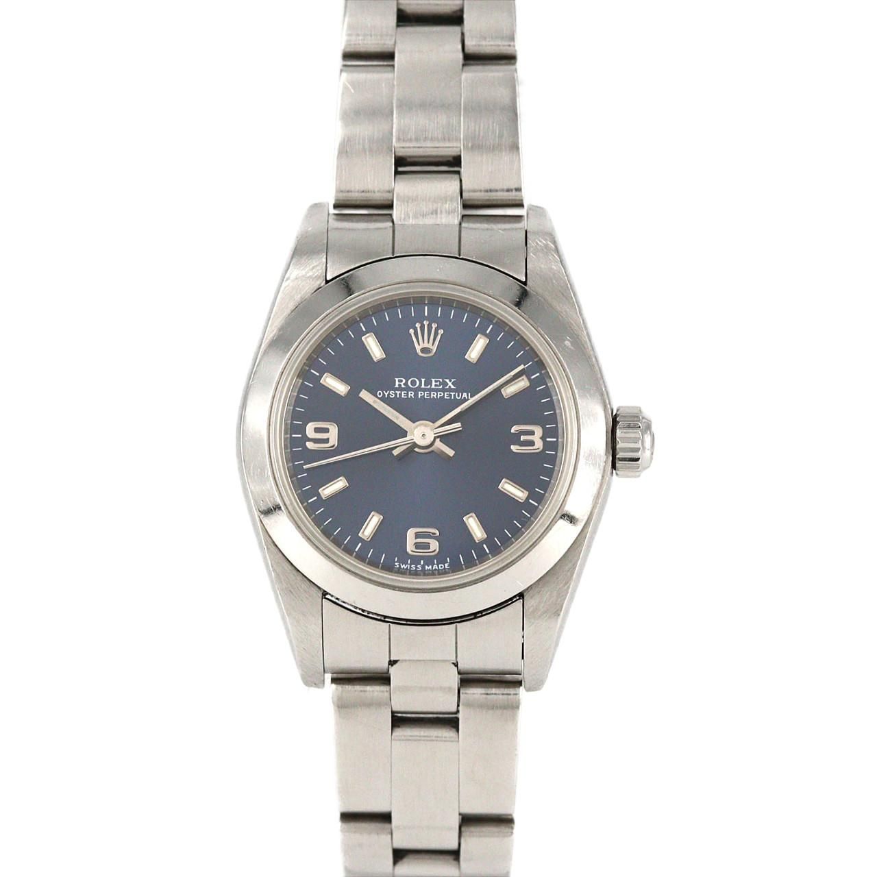 Rolex Oyster Perpetual SS Automatic Winding Number Watch