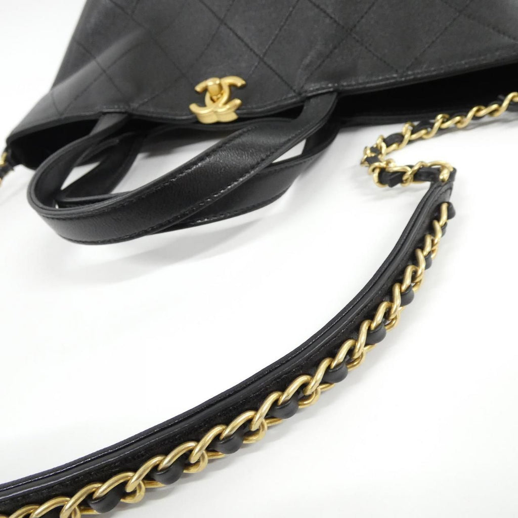 Chanel Bag Handbag Black — view 9