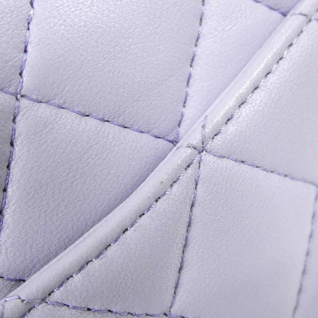 Chanel Bag Handbag Purple — view 6