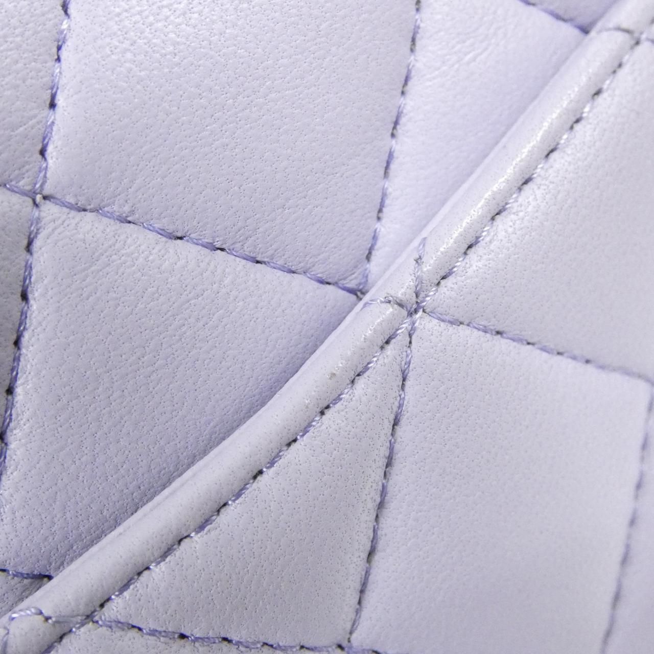 Chanel Bag Handbag Purple — view 6