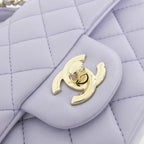 Chanel Bag Handbag Purple — view 4