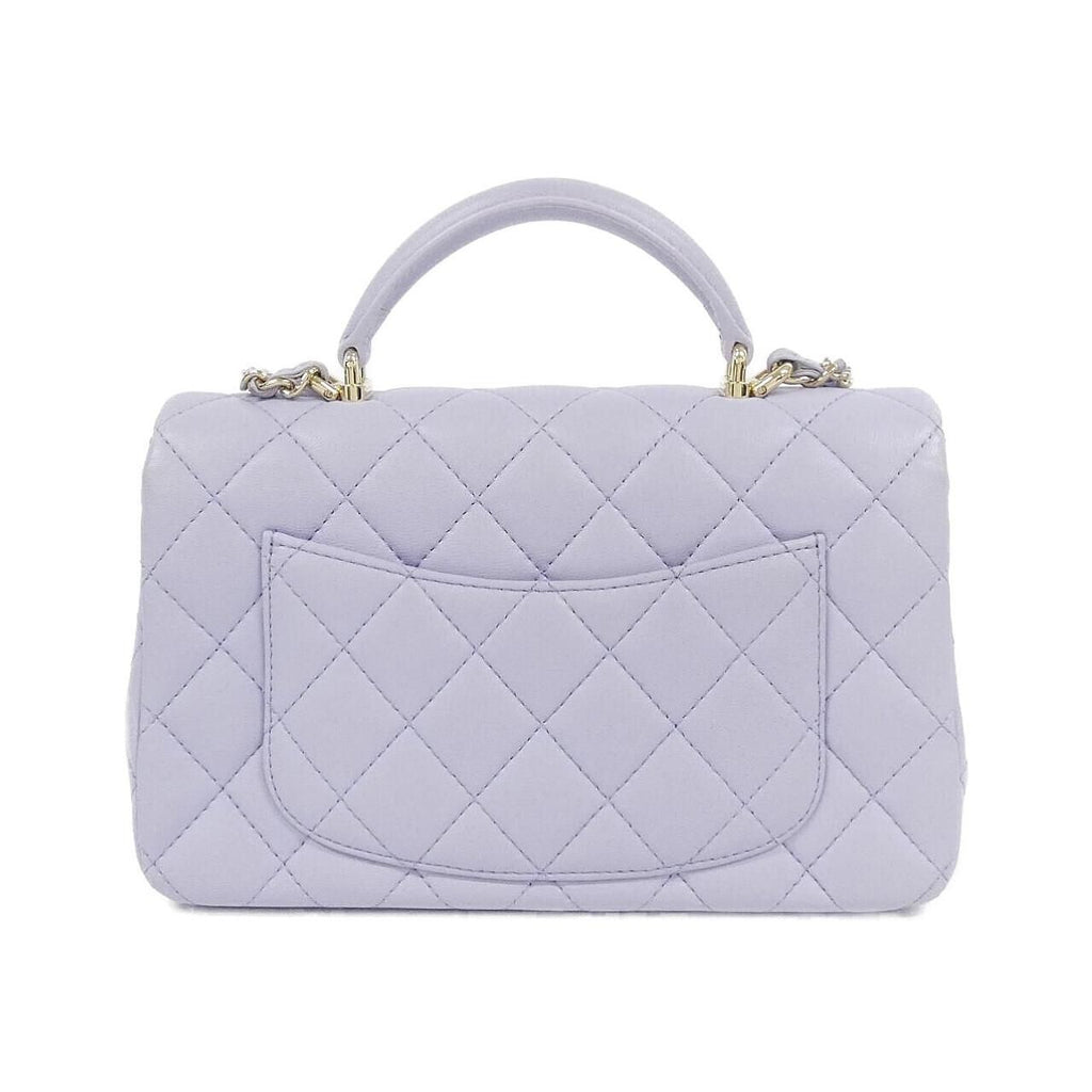 Chanel Bag Handbag Purple — view 2