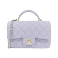 Chanel Bag Handbag Purple