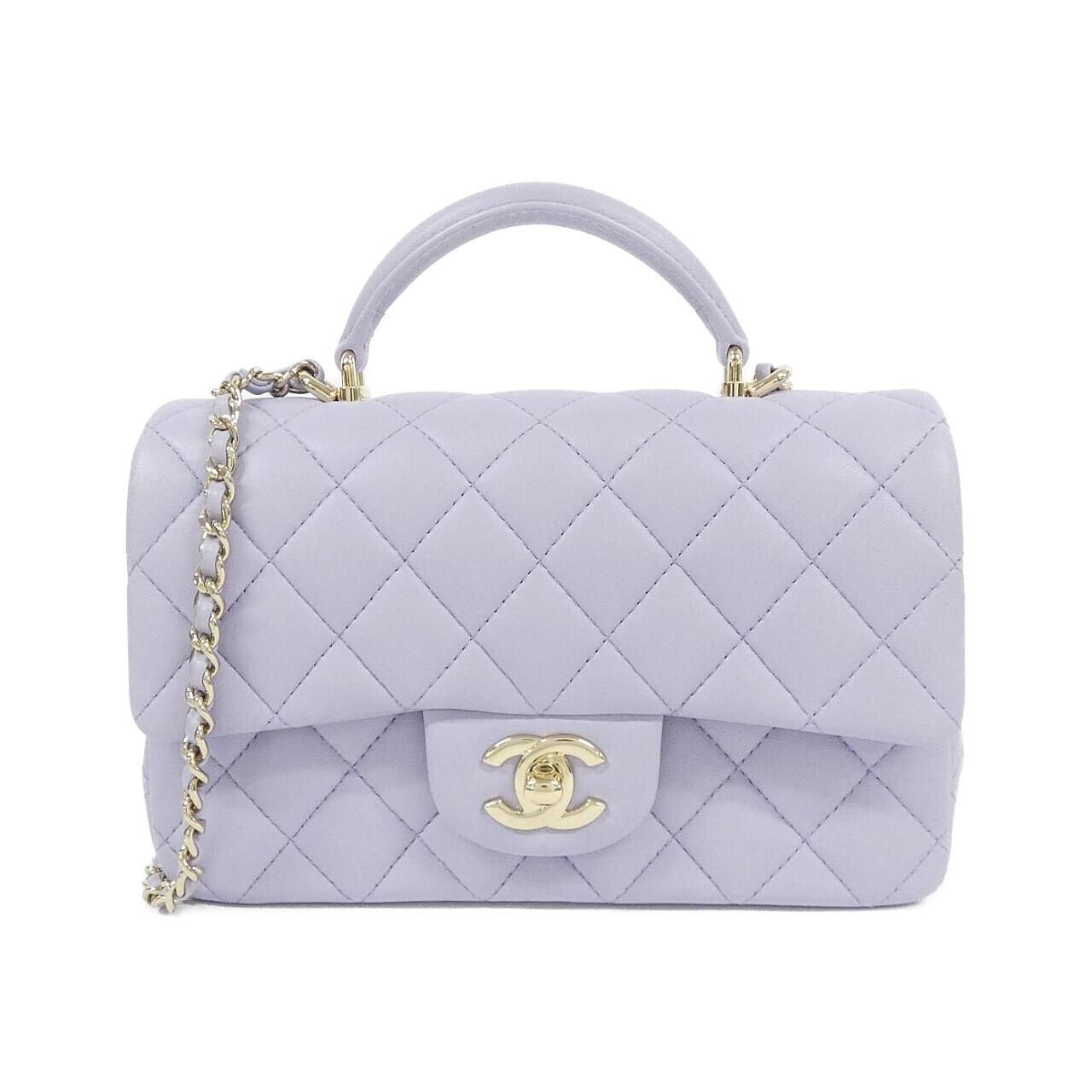 Chanel Bag Handbag Purple
