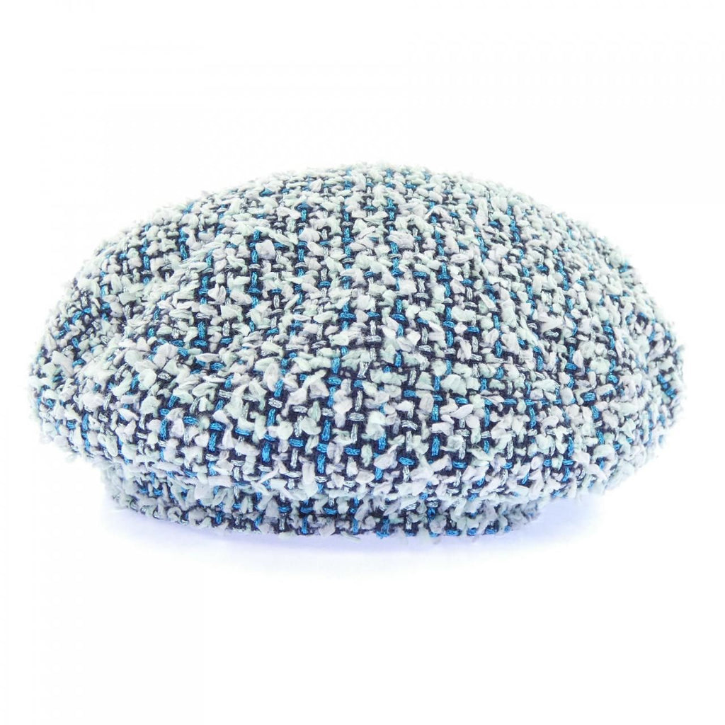 Chanel Cap Hat Blue — view 4