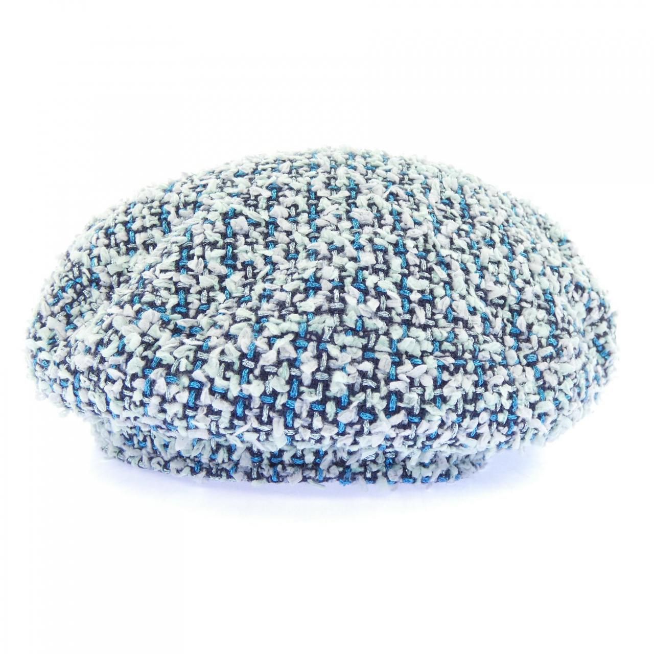 Chanel Cap Hat Blue — view 4