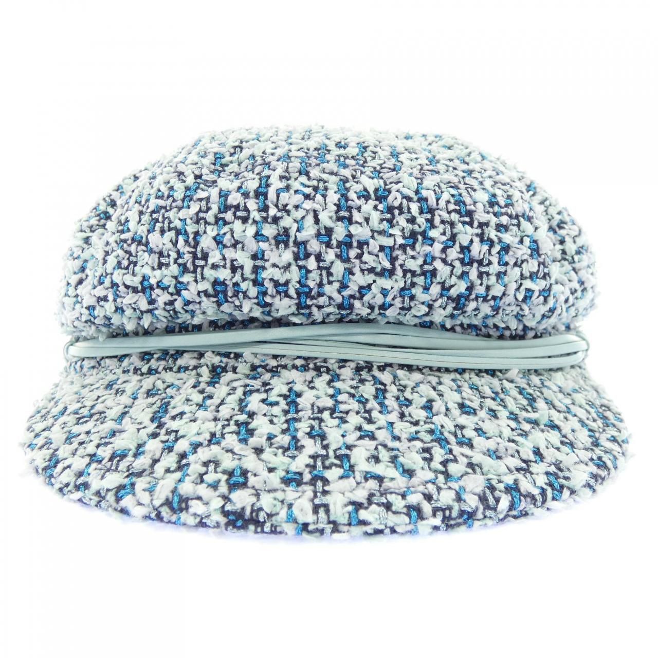 Chanel Cap Hat Blue — view 2