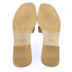 Hermes Oran Sandals Beige — view 4