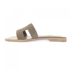 Hermes Oran Sandals Beige — view 2