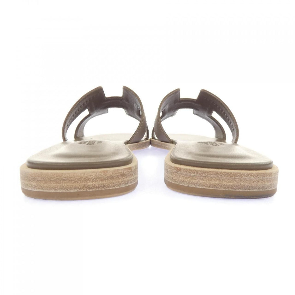 Hermes Oran Sandals Beige — view 5