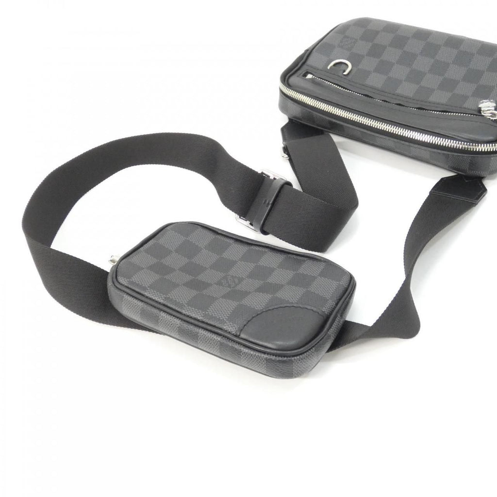 Louis Vuitton Damier Graphite Scott Messenger Shoulder — view 6