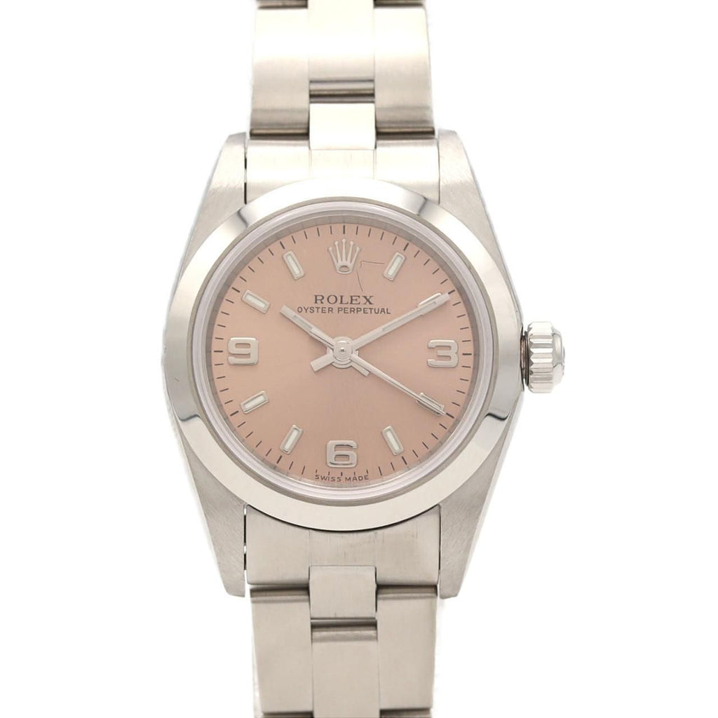 Rolex Oyster Perpetual SS Automatic Winding Number Watch