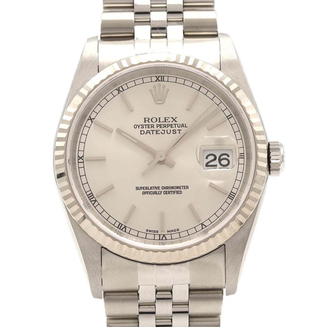 Rolex Datejust Automatic Winding Number Watch