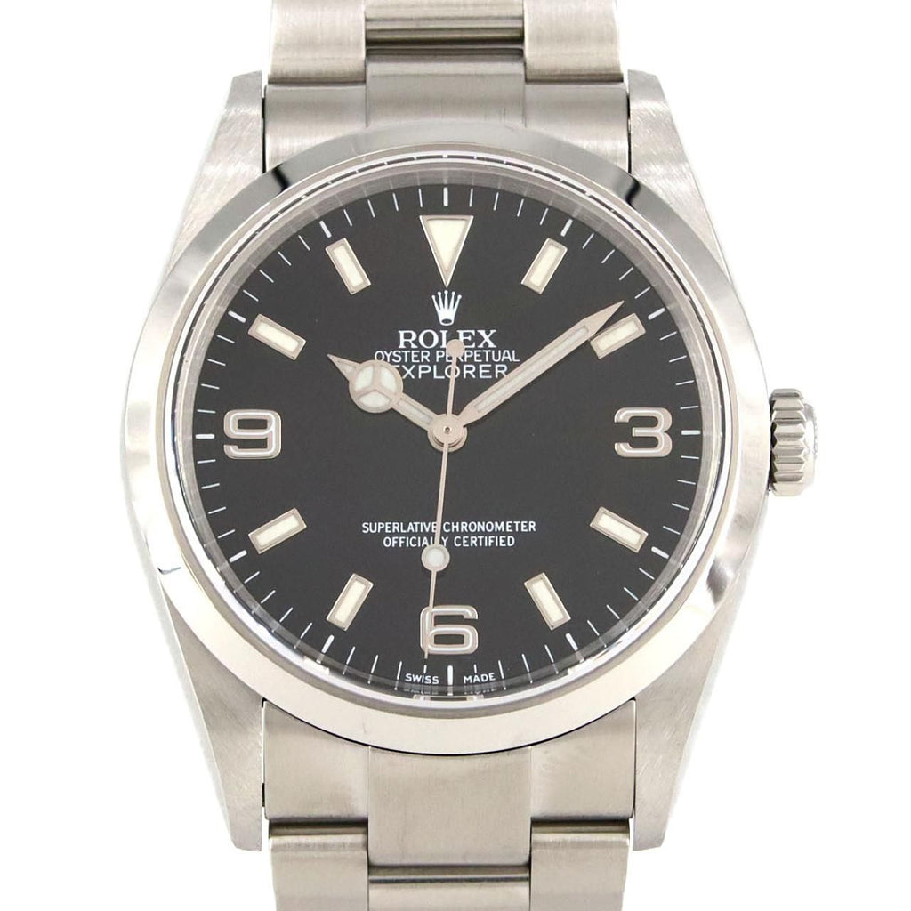 Rolex Explorer-i SS Automatic Winding Number Watch