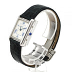 Cartier Must Tank SM Silver Quartz Watch — view 2