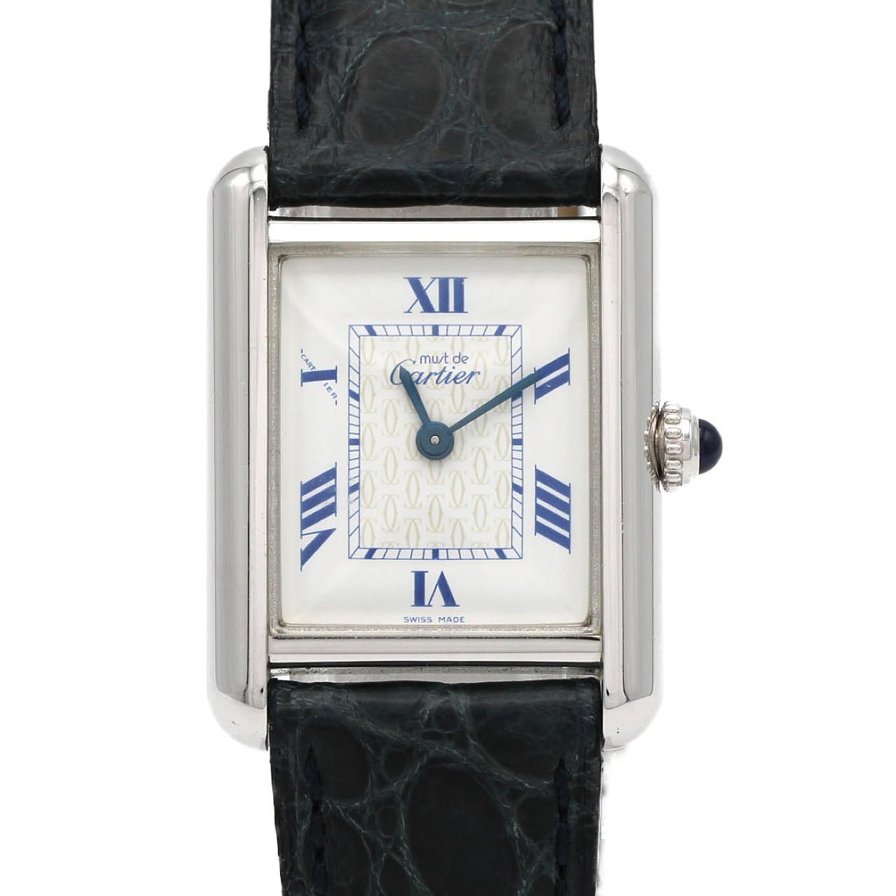 Cartier Must Tank SM Silver Quartz Watch