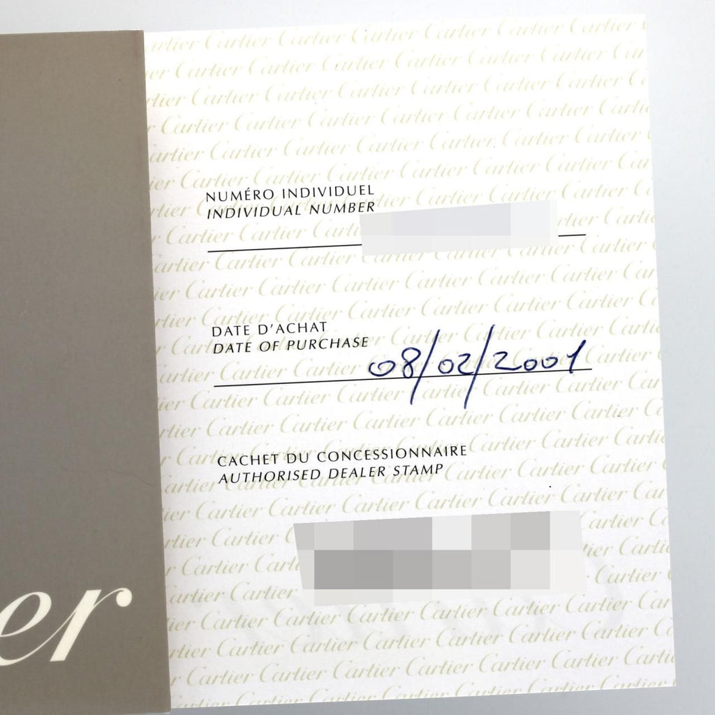 Cartier Must Tank SM Silver Quartz Watch — view 8