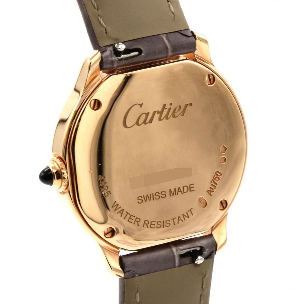 Cartier Ronde LC PG RG Quartz Watch — view 5