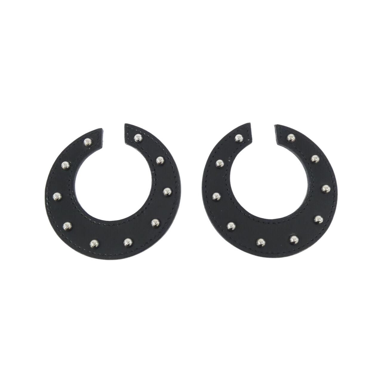Hermes Nomad Earrings Silver