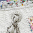 Chanel Bag Handbag White — view 5