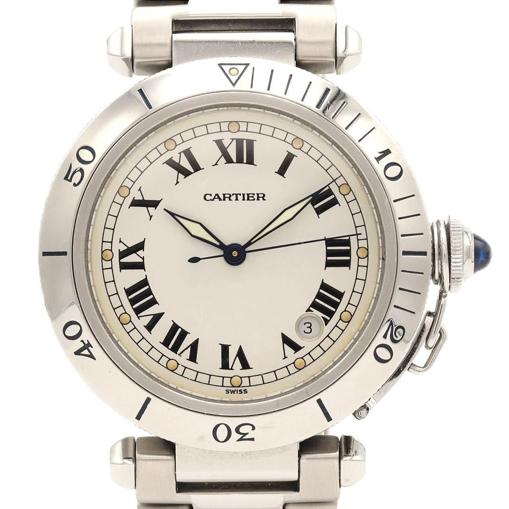Cartier Pasha SS Automatic Winding Watch
