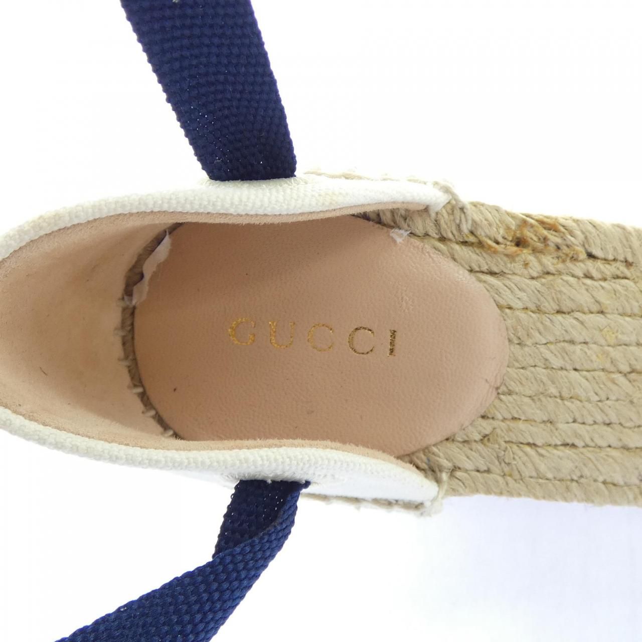 Gucci Sandals Navy — view 6