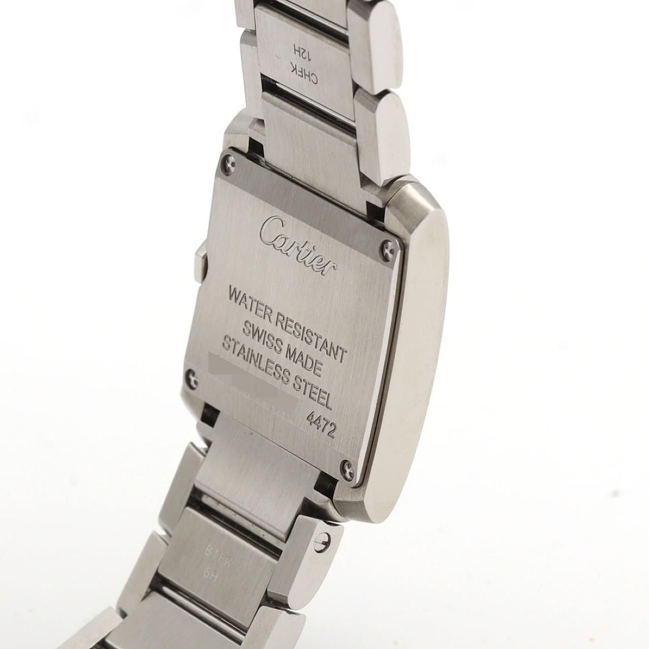 Cartier Tank Francaise SM SS Quartz Watch — view 6