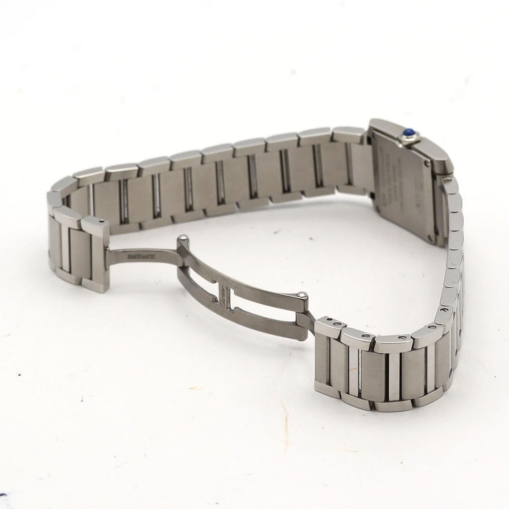 Cartier Tank Francaise SM SS Quartz Watch — view 7