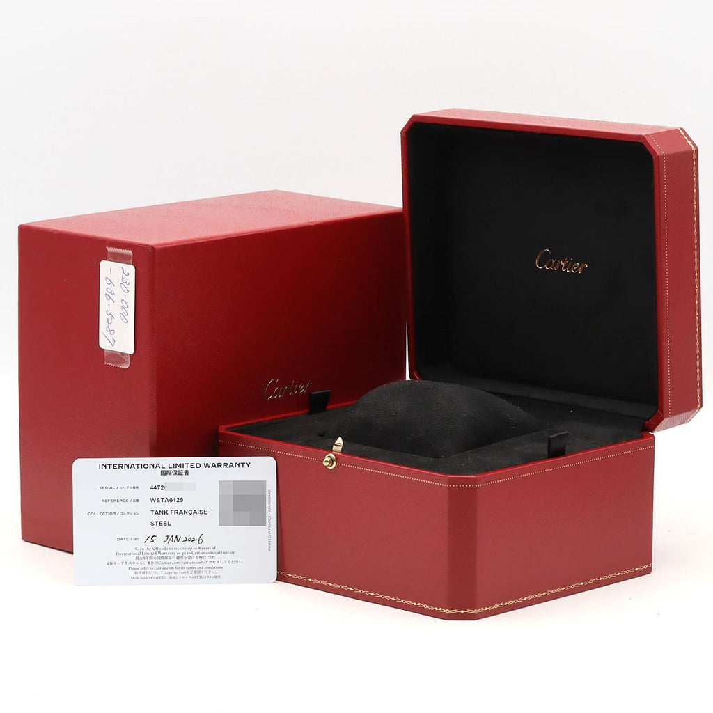 Cartier Tank Francaise SM SS Quartz Watch — view 8