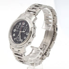 Hermes Clipper Chronograph SS Quartz Watch — view 2