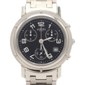 Hermes Clipper Chronograph SS Quartz Watch