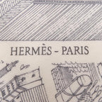 Hermes la Nouvelle Cite Cavaliere Carre Shawl Scarf — view 4