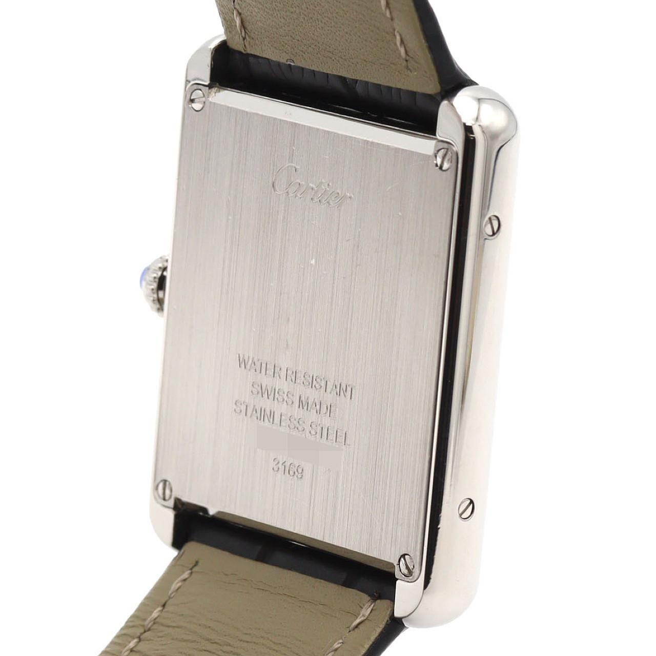 Cartier Tank Solo LM SS Quartz Watch — view 7